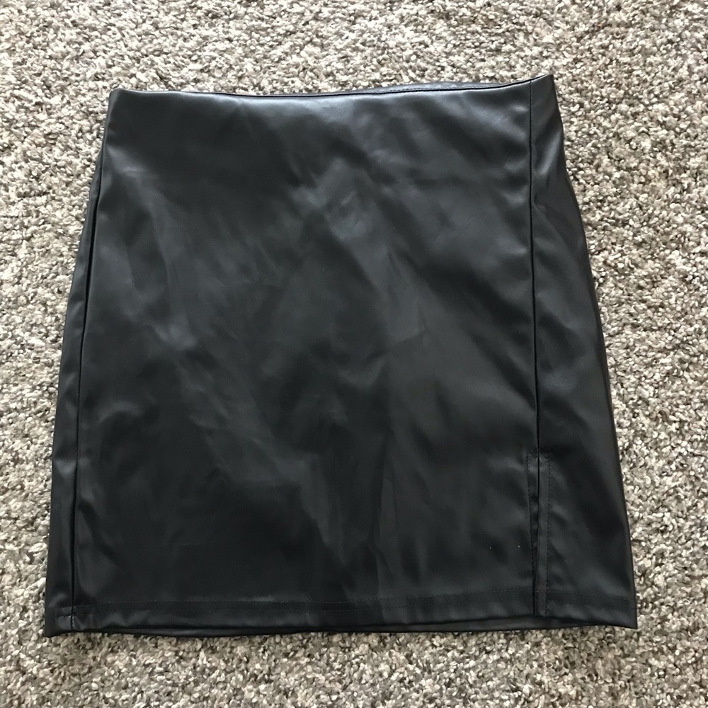 SHEIN Split Hem Bodycon Skirt Size X-Small Petite